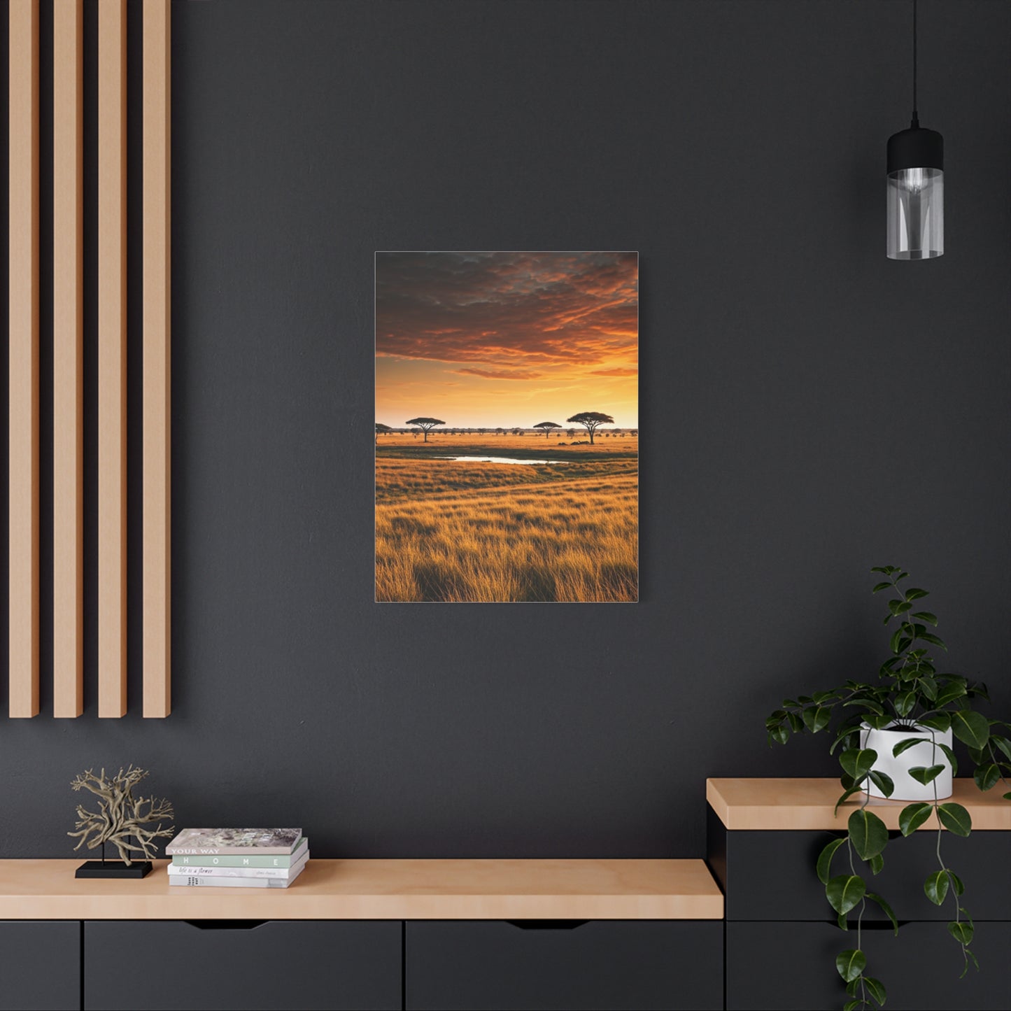 Stormlight Over Emerald Jungle Valley Wall Art & Canvas Prints