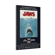 Jaws Movie Poster Wall Art & Canvas Print