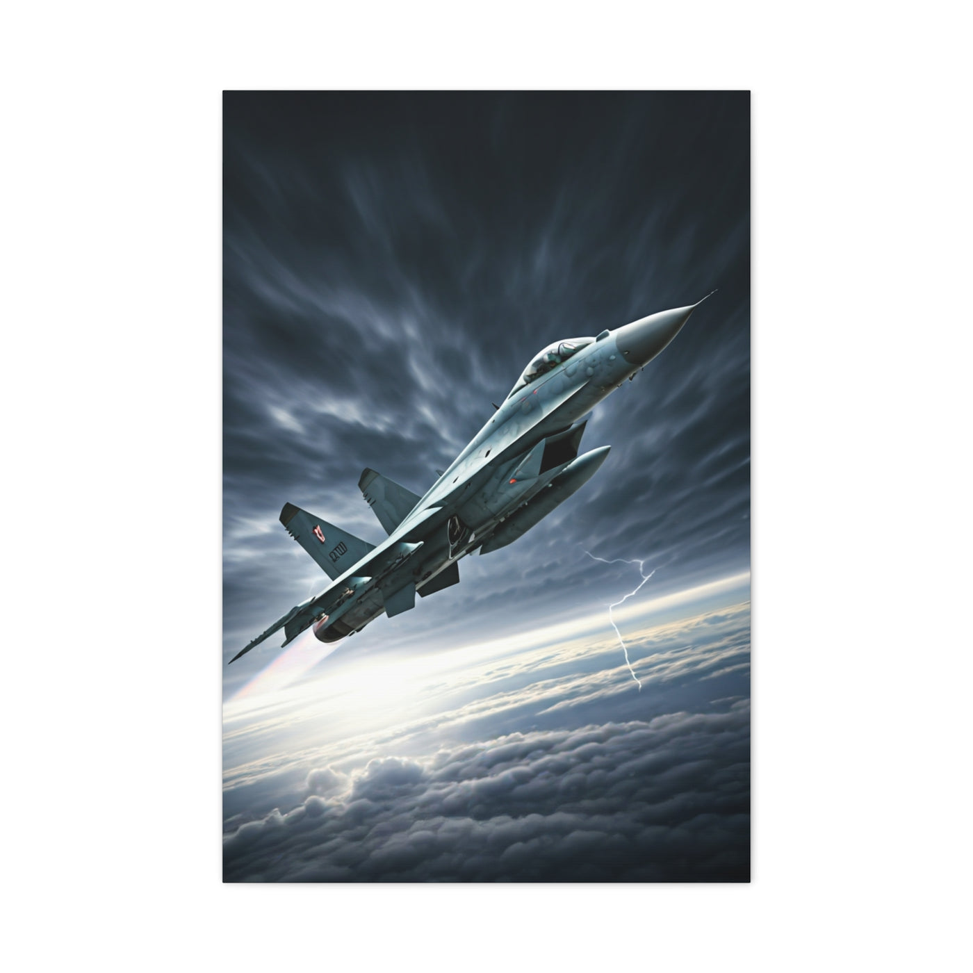 Supersonic Jet Breakthrough Wall Art & Canvas Prints