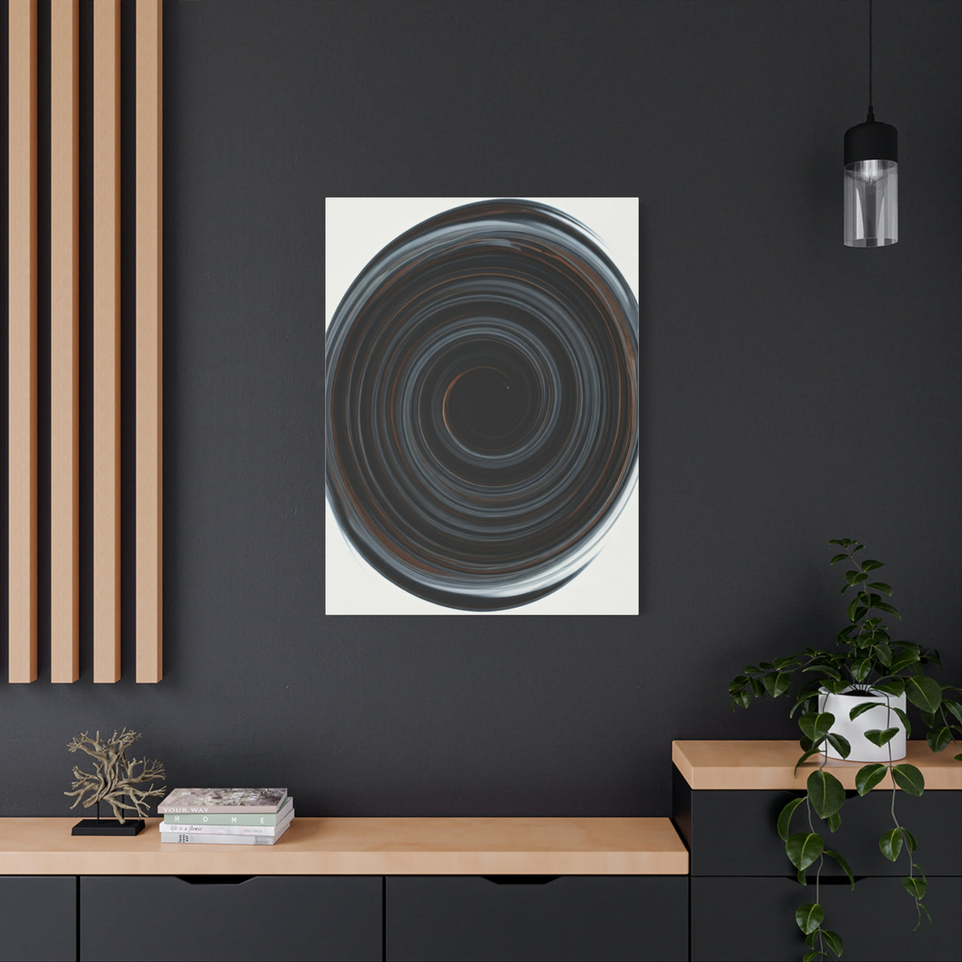 Obsidian Vortex Wall Art & Canvas Prints