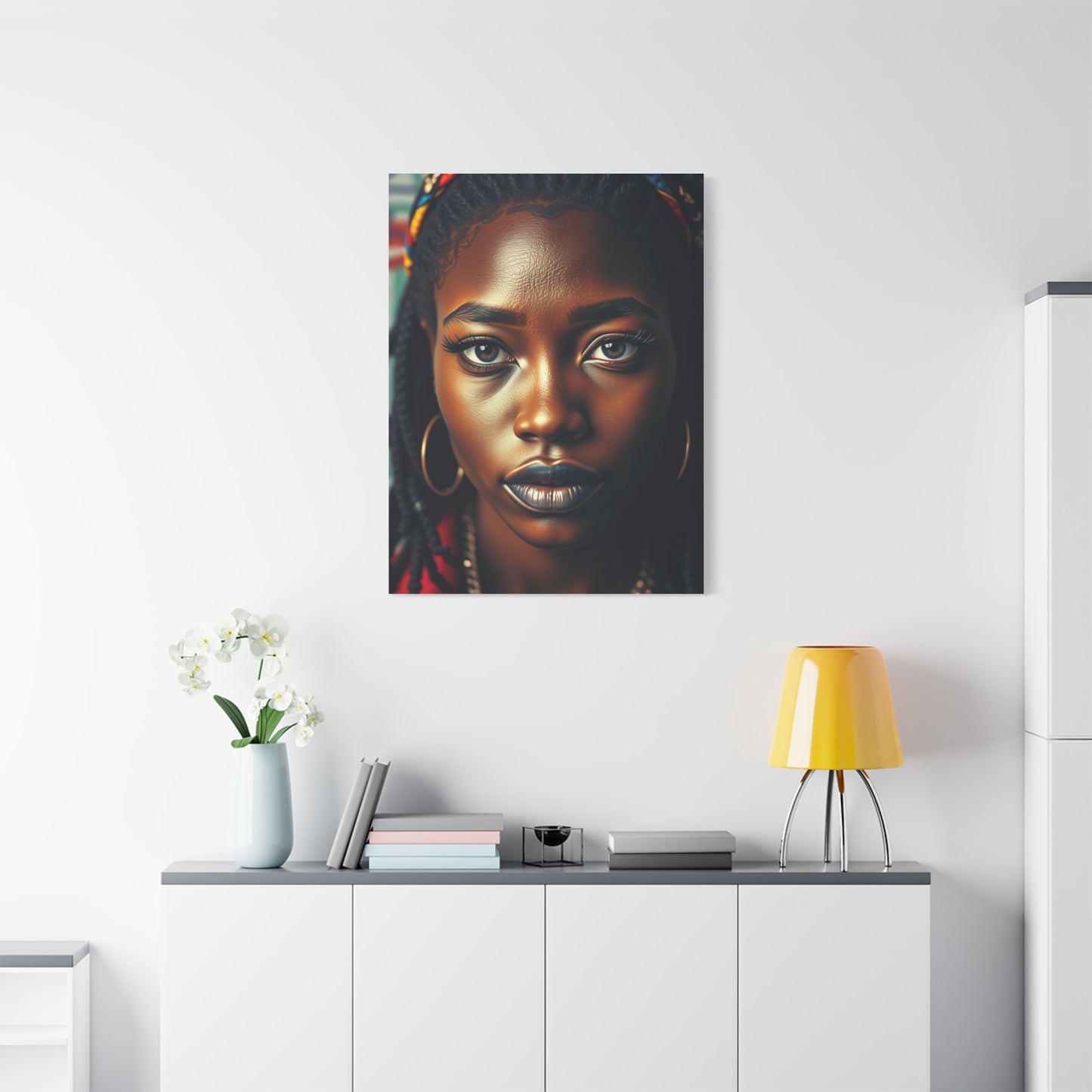 Dame Basquiats Visionary Canvas Wall Art & Canvas Print