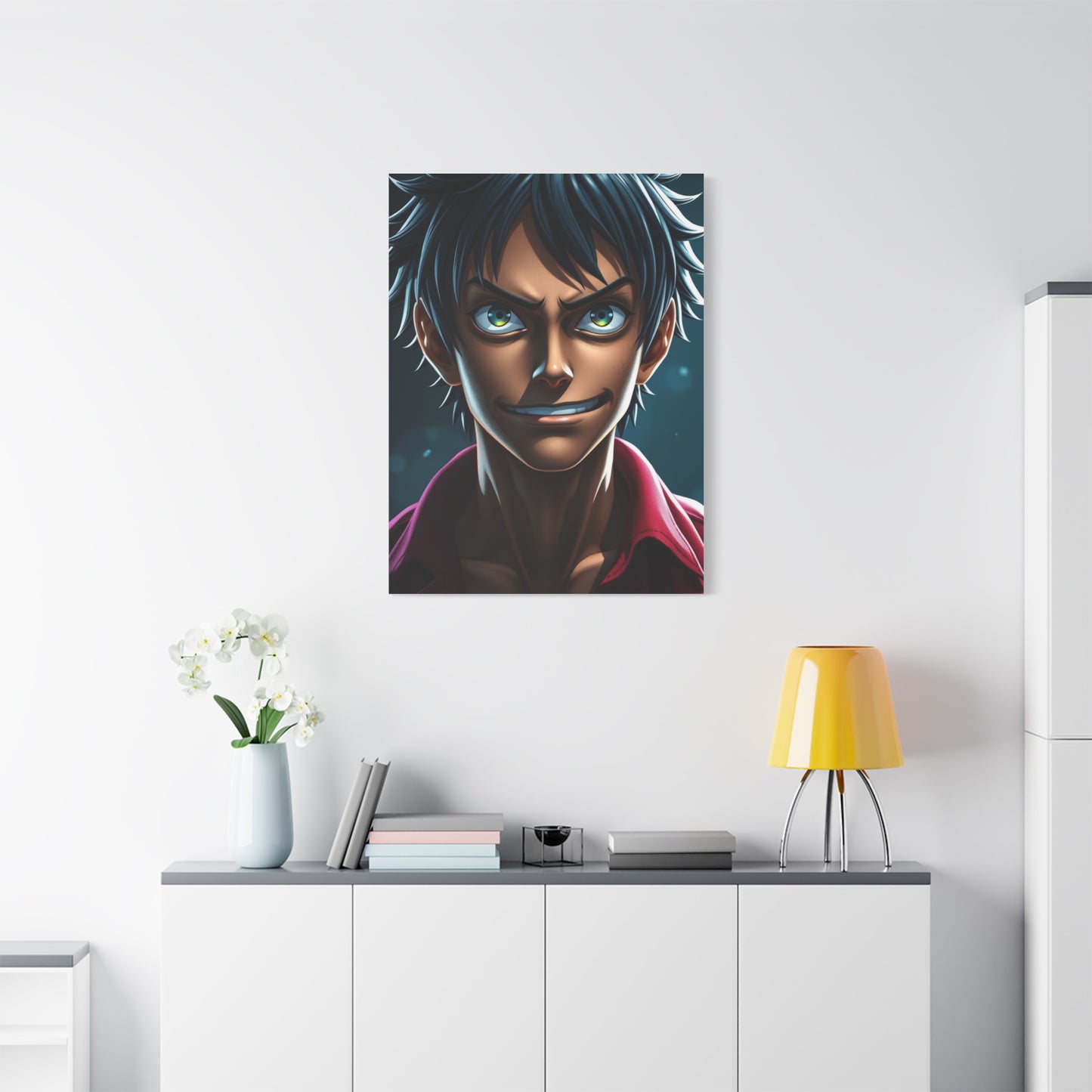 Monkey D. Luffy Art Canvas Art 3 Wall Art & Canvas Print
