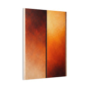 Golden Hour Diptych Color Field Wall Art & Canvas Print