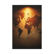 World Journey Aviation Map Wall Art & Canvas Prints