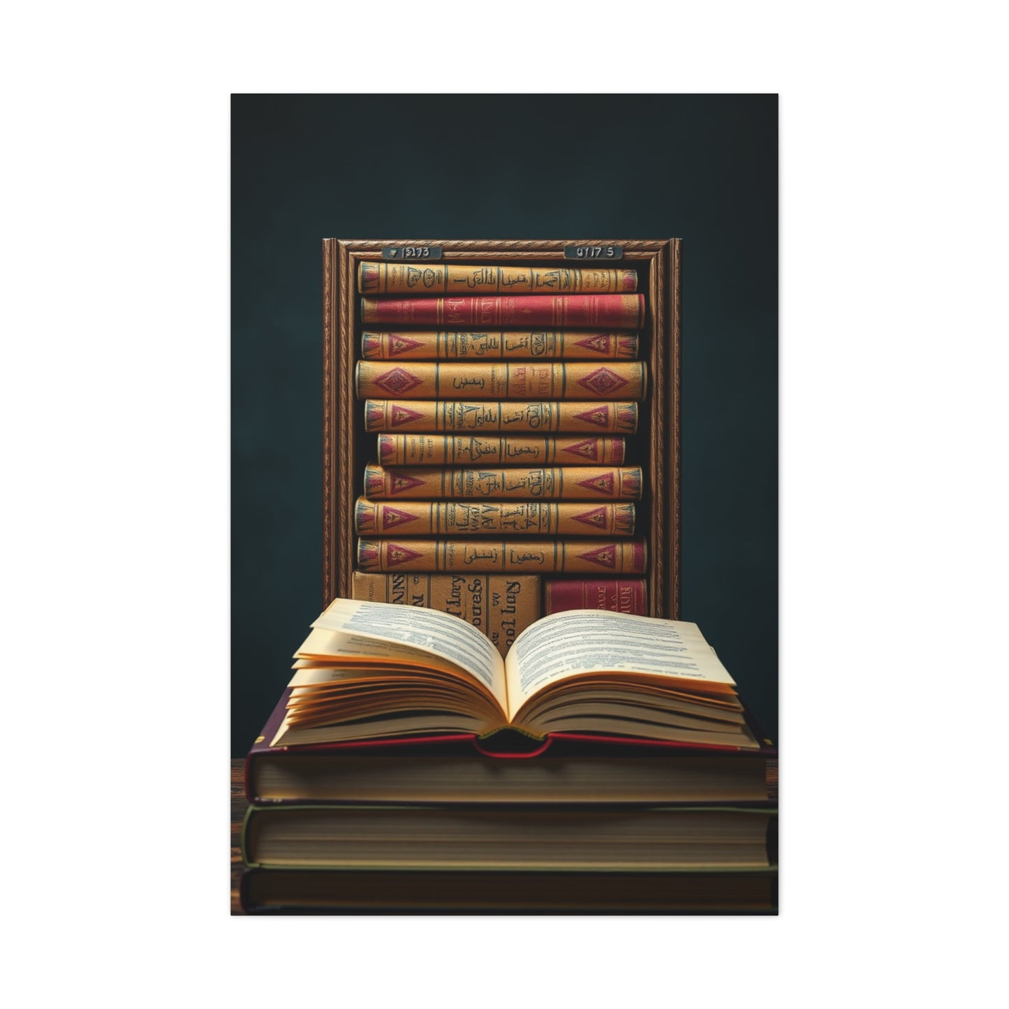 Supreme Book Art Beautiful Collection Wall Art & Canvas Print