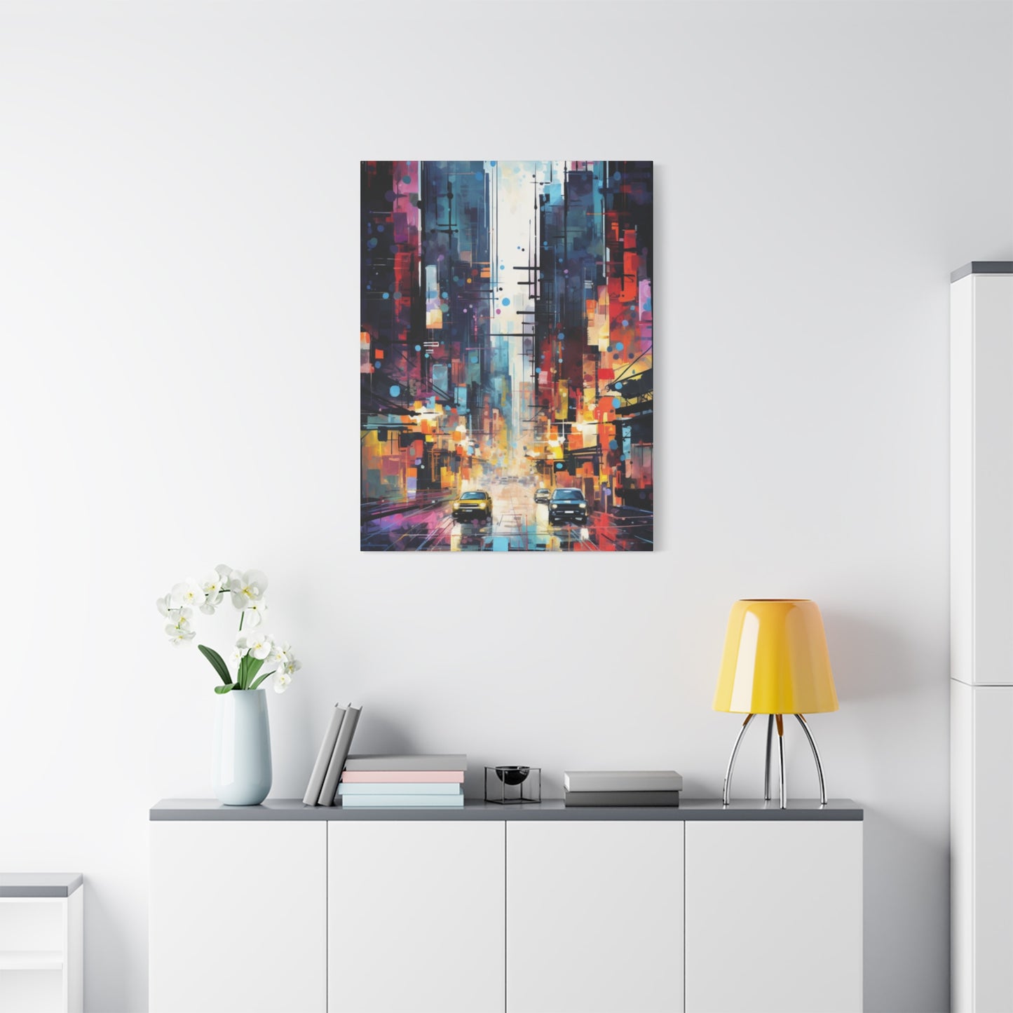 Raining Streets Of New York City Wall Art & Canvas Prints