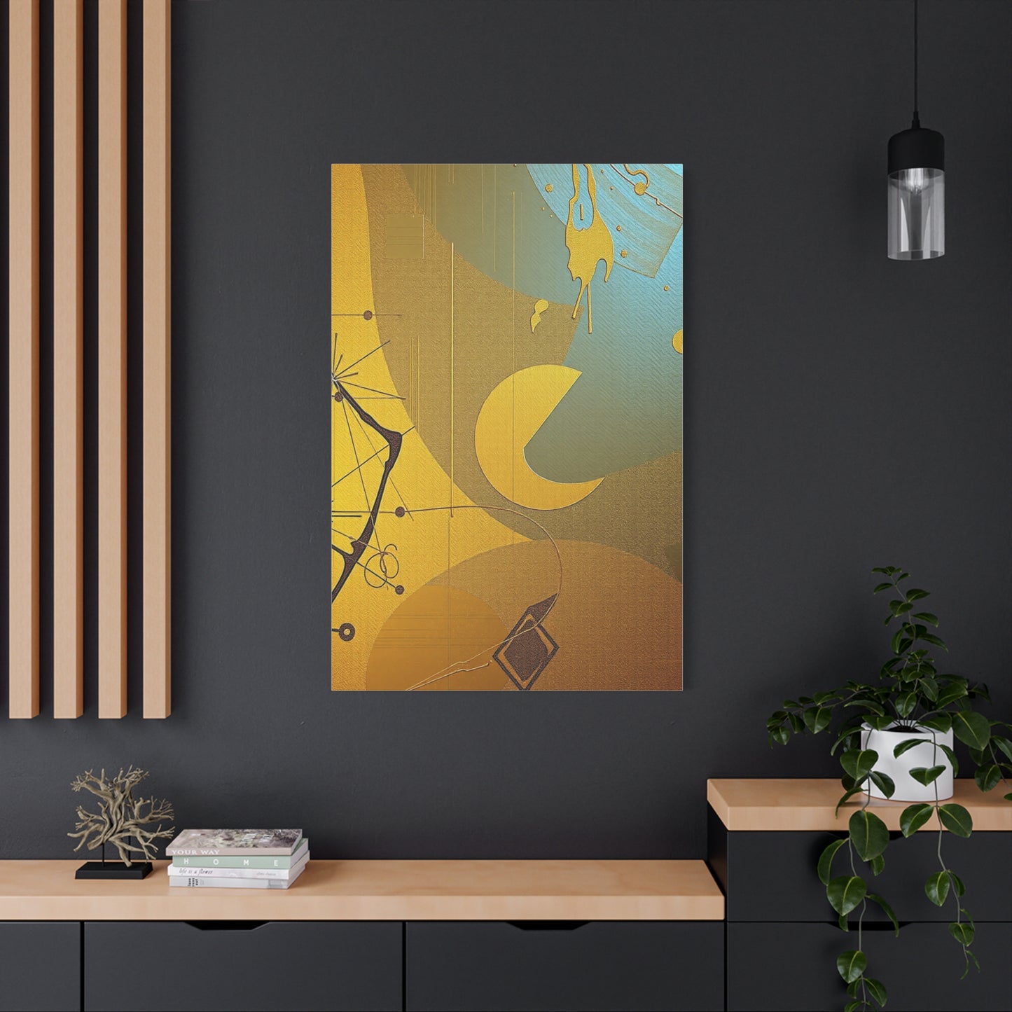 Gold & Silver Canvas Art Luxury Canvas Wall Art & Canvas Print