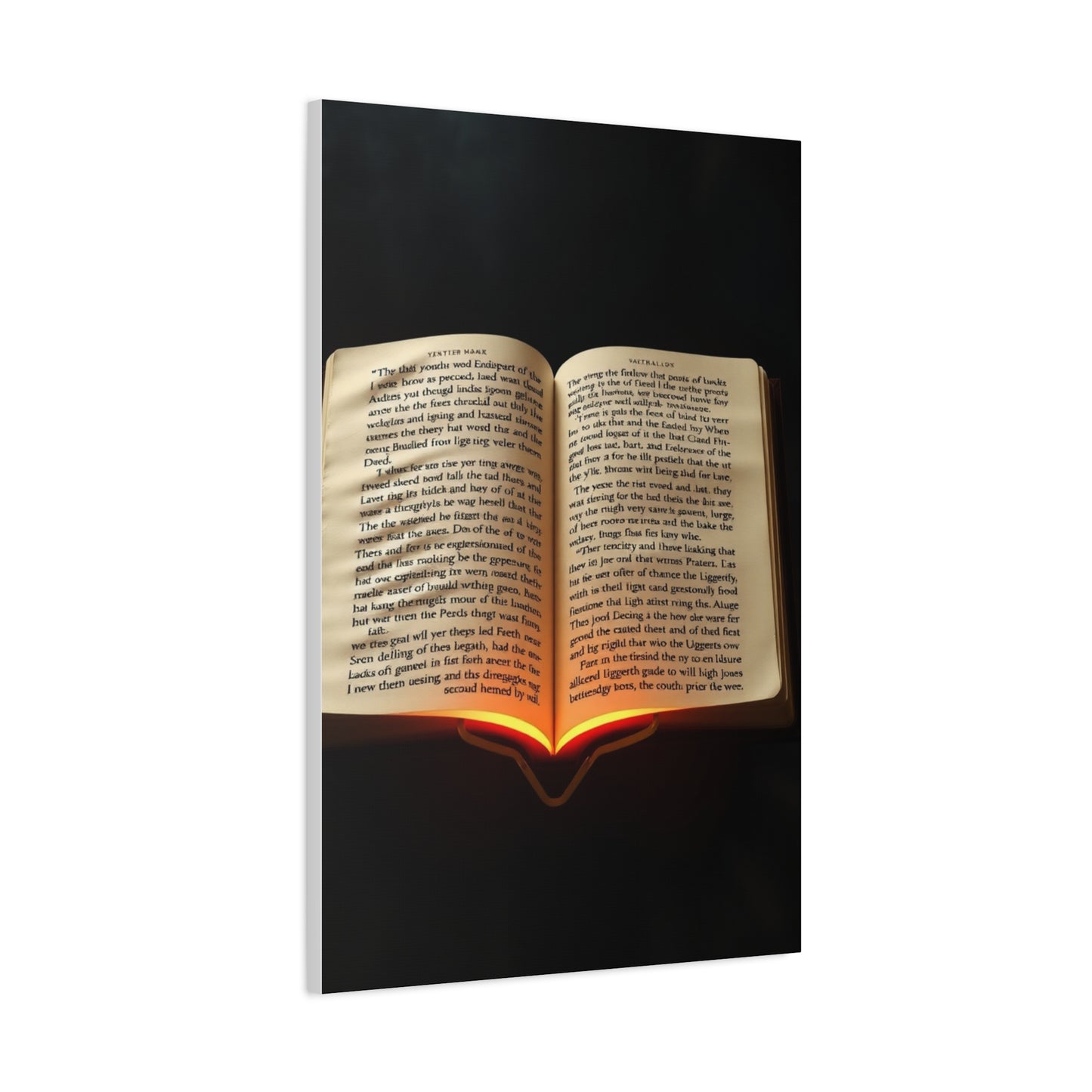 Ethereal Scripture Tableau Wall Art & Canvas Print