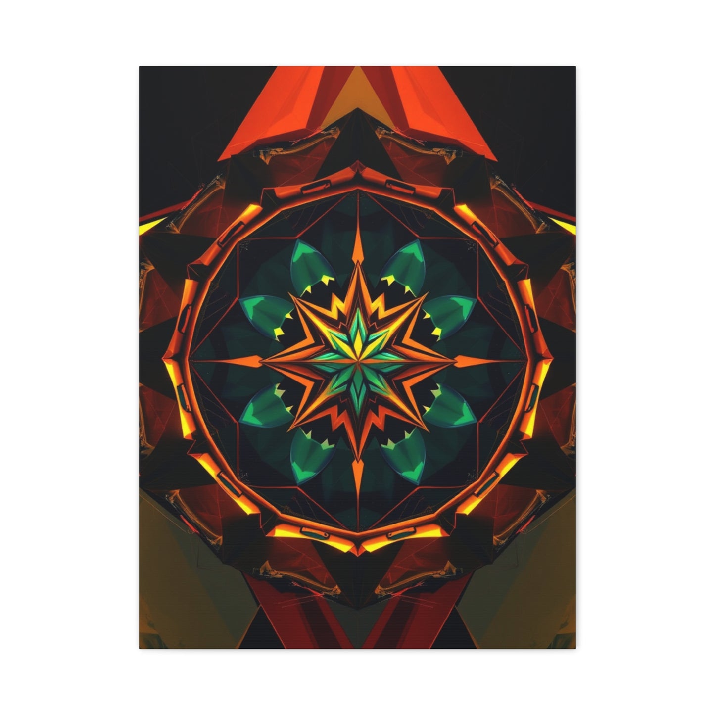 Infinite Geometric Canvas Wall Art & Canvas Print