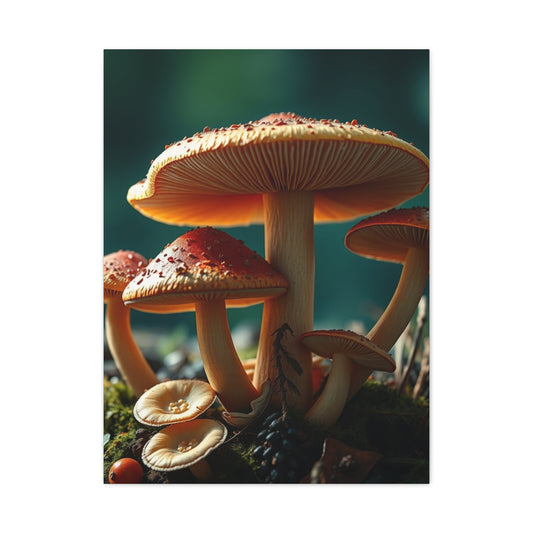 Supreme Mushrooms Wall Art Beautiful Collection Wall Art & Canvas Print