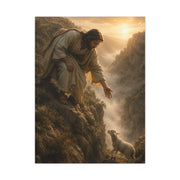 Leaves the 99 Shepherd Rescue Scripture Wall Art & Canvas Print