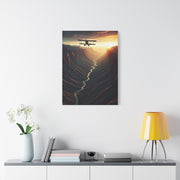 Canyon Flight Into Golden Distance Wall Art & Canvas Prints