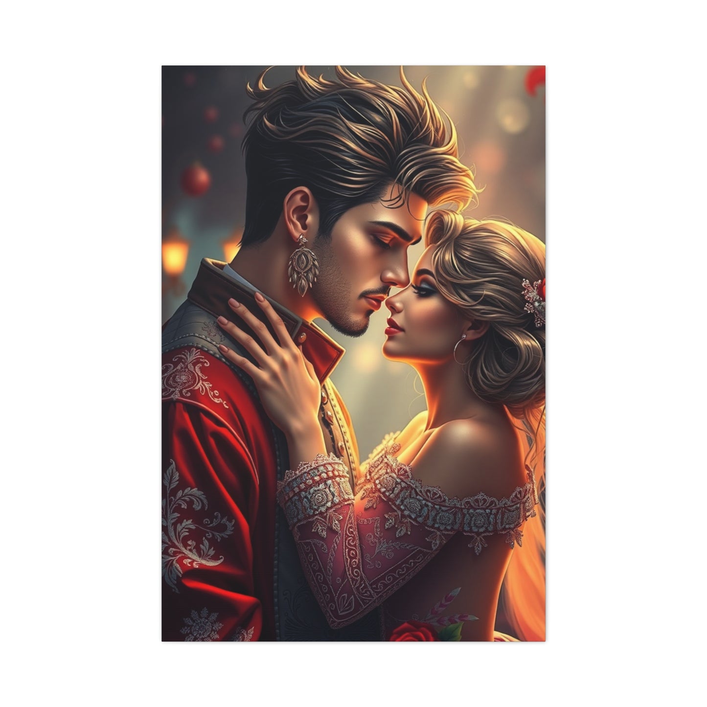 Celestial Romance Canvas Wall Art & Canvas Print