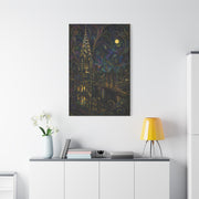 Art Nouveau Manhattan Fantasy Wall Art & Canvas Print
