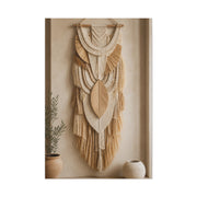 Handwoven Natural Fiber Wall Hanging Wall Art & Canvas Print