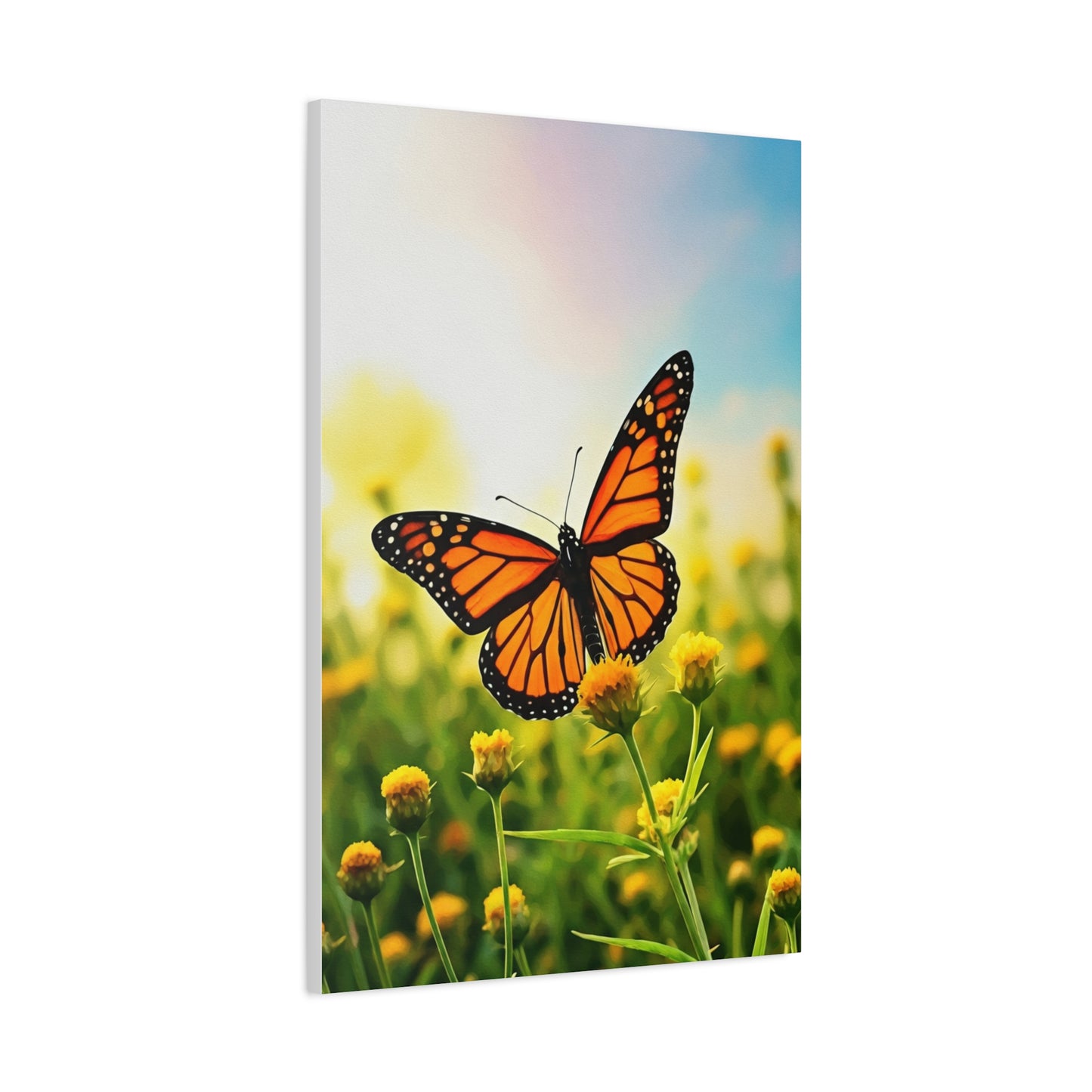 Monarch Butterfly Meadow Flight Wall Art & Canvas Prints