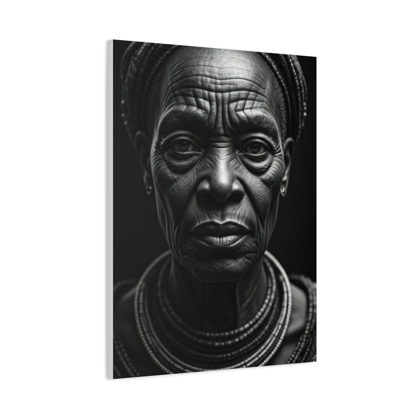 Enduring Grace Black & White Portrait Wall Art & Canvas Prints