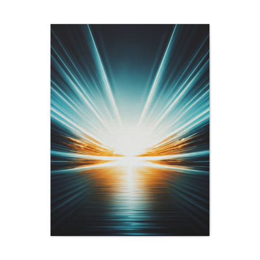 Golden Light Over Water Wall Art & Canvas Prints