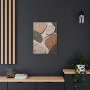 Terrazzo Pebble Abstract Composition Wall Art & Canvas Print