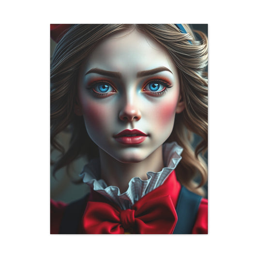 Vision Alice In Wonderland Characters Art Wall Art & Canvas Print