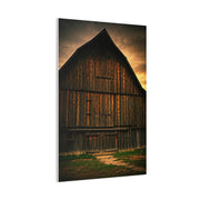 Weathered Barn Under Dramatic Sky Wall Art & Canvas Prints