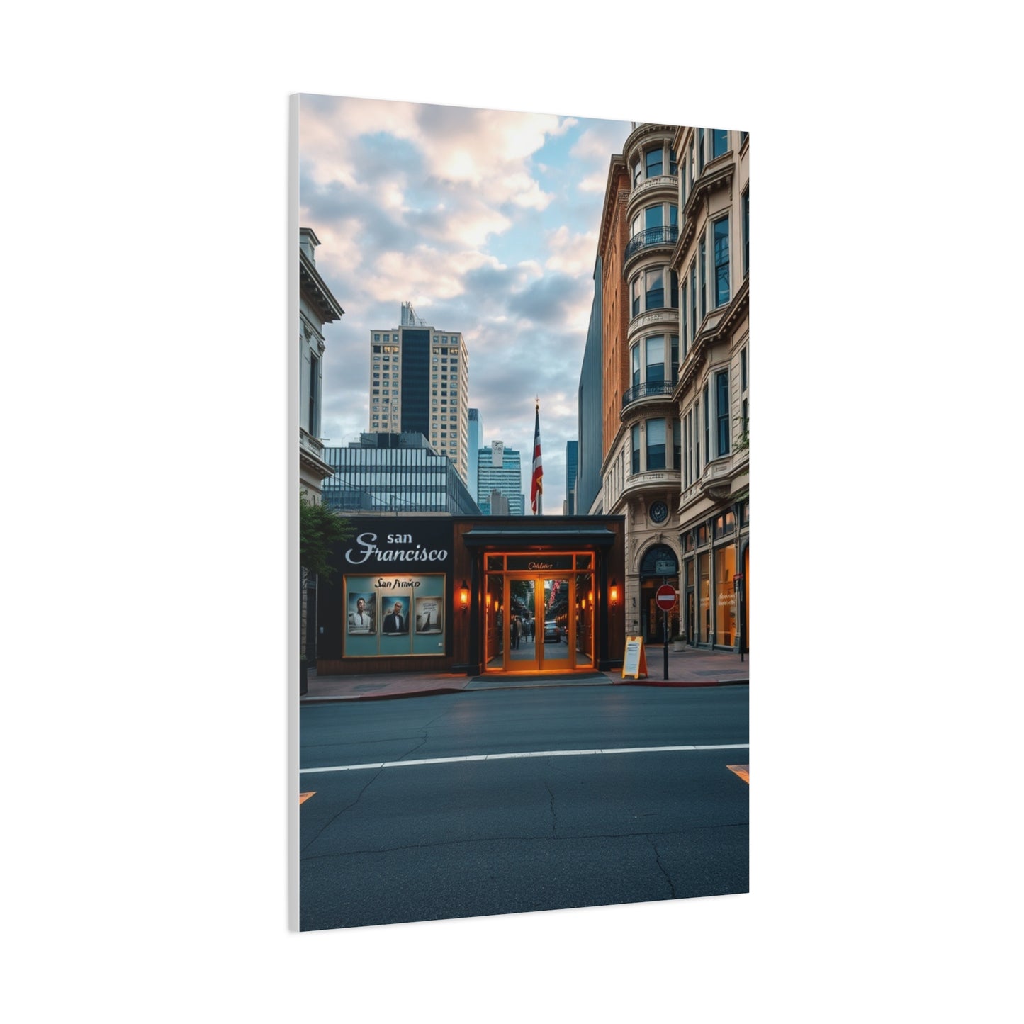San Francisco Art Luxury Canvas Wall Art & Canvas Print