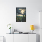 Stormlight Over Emerald Jungle Valley Wall Art & Canvas Prints