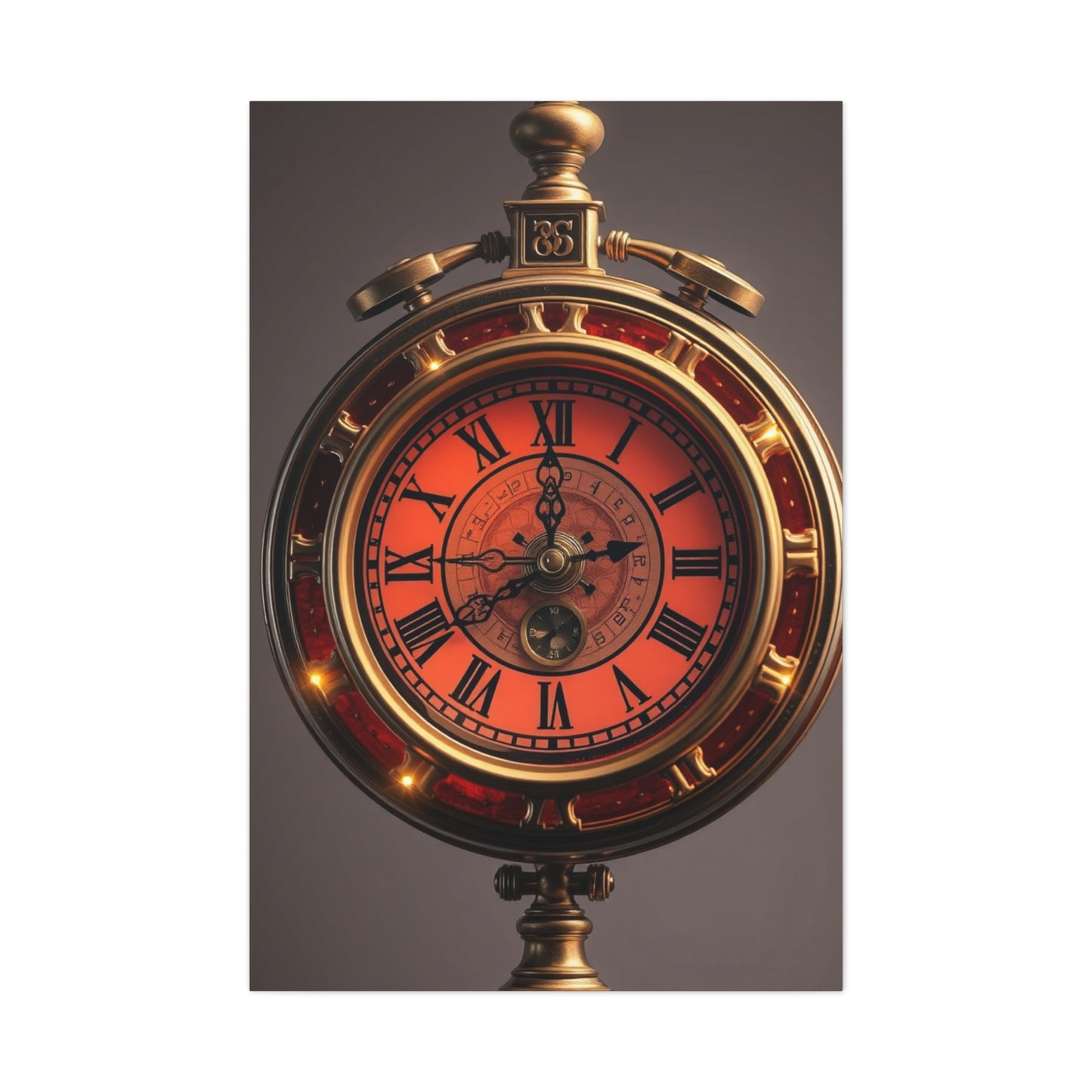 Clock Art Supreme Canvas Wall Art & Canvas Print