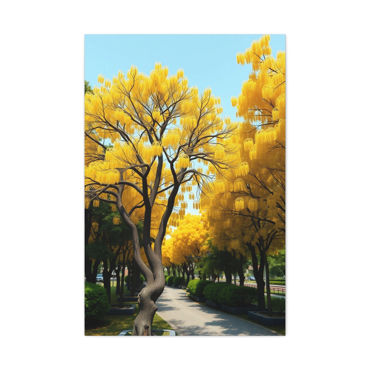 Ginkgo Tree Art Luxury Canvas Wall Art & Canvas Print