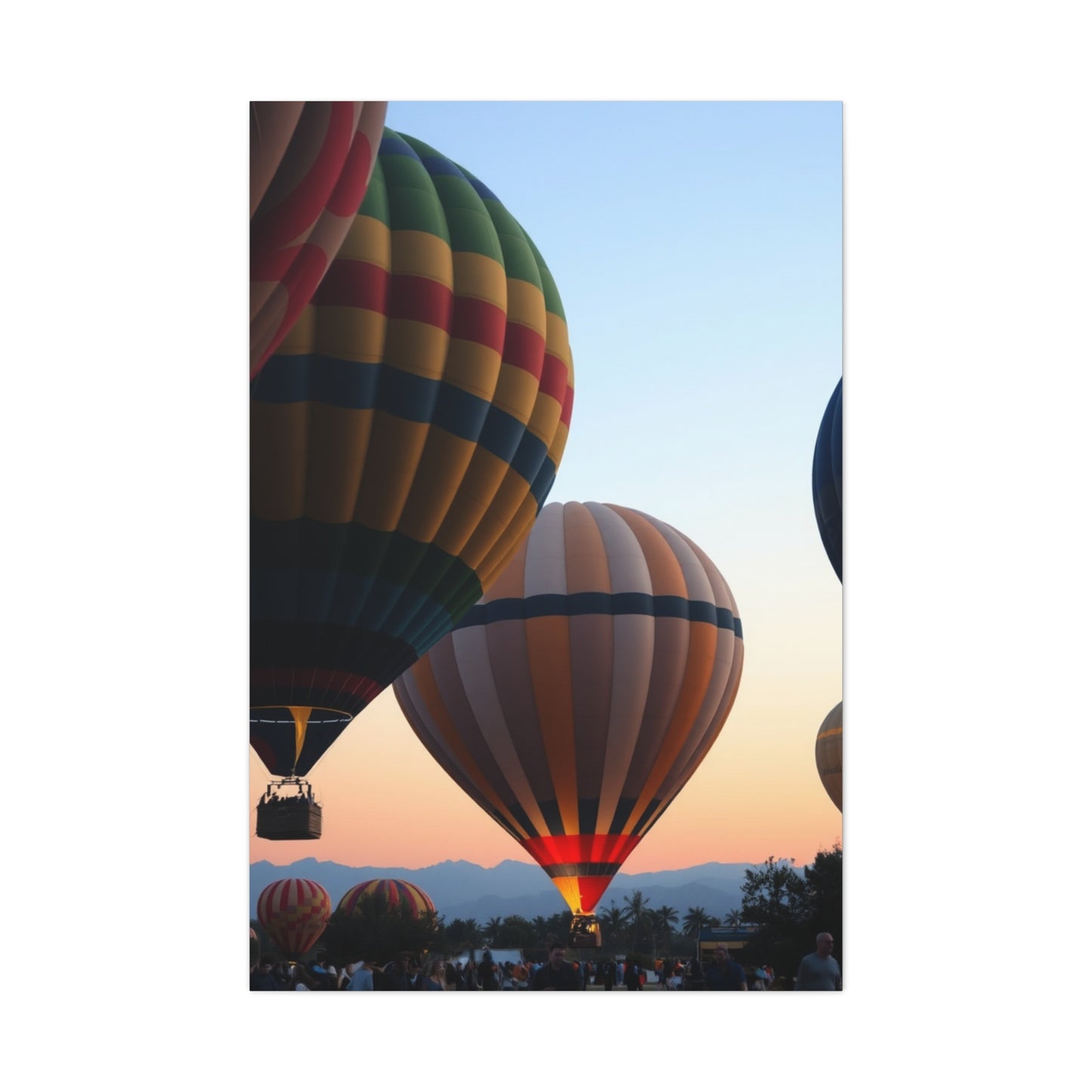 Hot Air Balloon Art Supreme Canvas Wall Art & Canvas Print