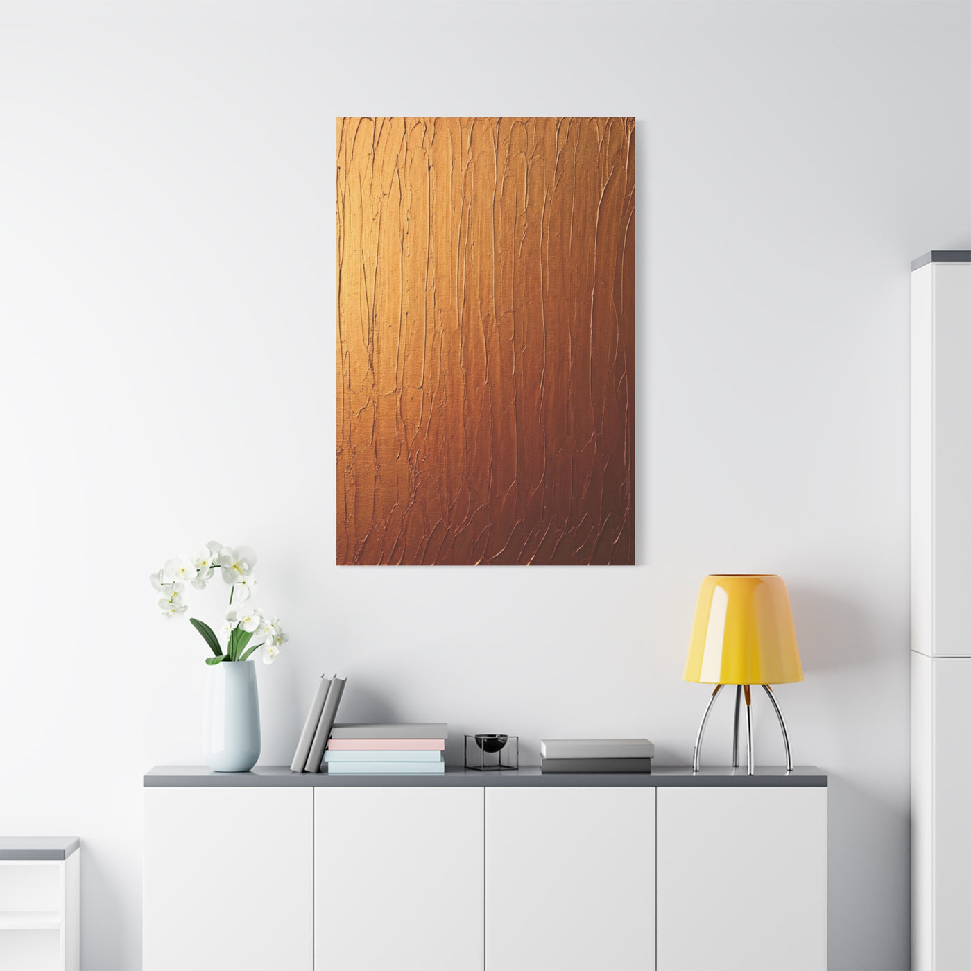 Rustic Texture Warm Earth Abstract Wall Art & Canvas Prints