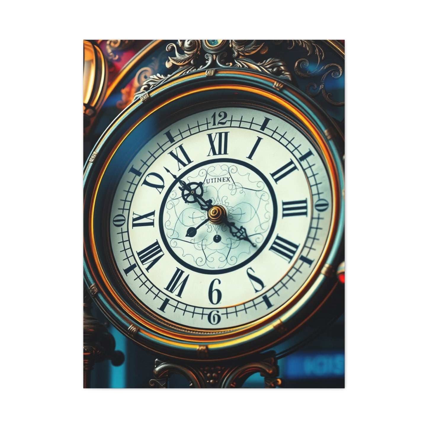 Clock Art Canvas Art 8 Wall Art & Canvas Print
