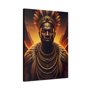 Sunfire Tribal King Portrait Wall Art & Canvas Prints