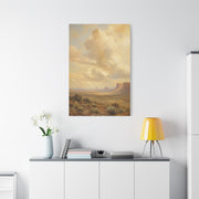 Golden Canyon Vista Western Landscape Wall Art & Canvas Print