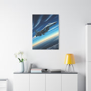 High-Speed Fighter Jet Sky Flight Wall Art & Canvas Prints