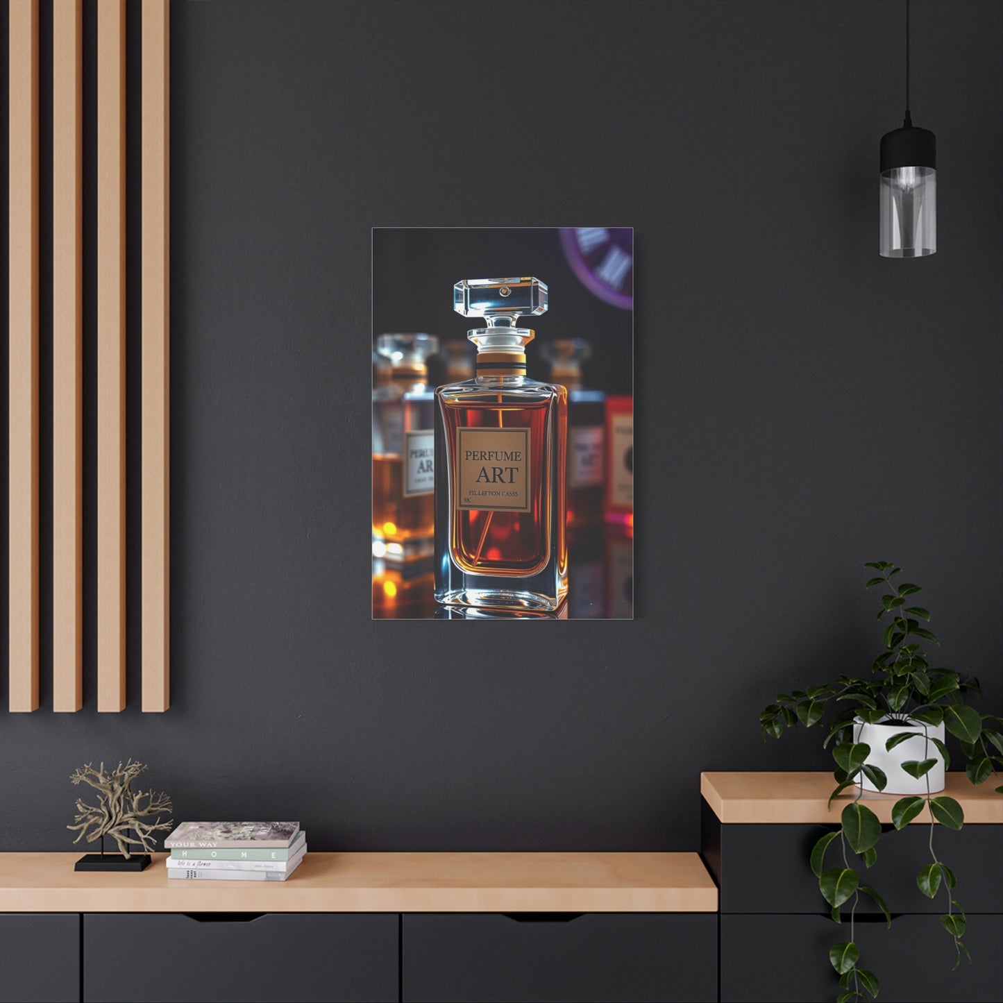 Perfume Bottle Art Supreme Canvas Wall Art & Canvas Print