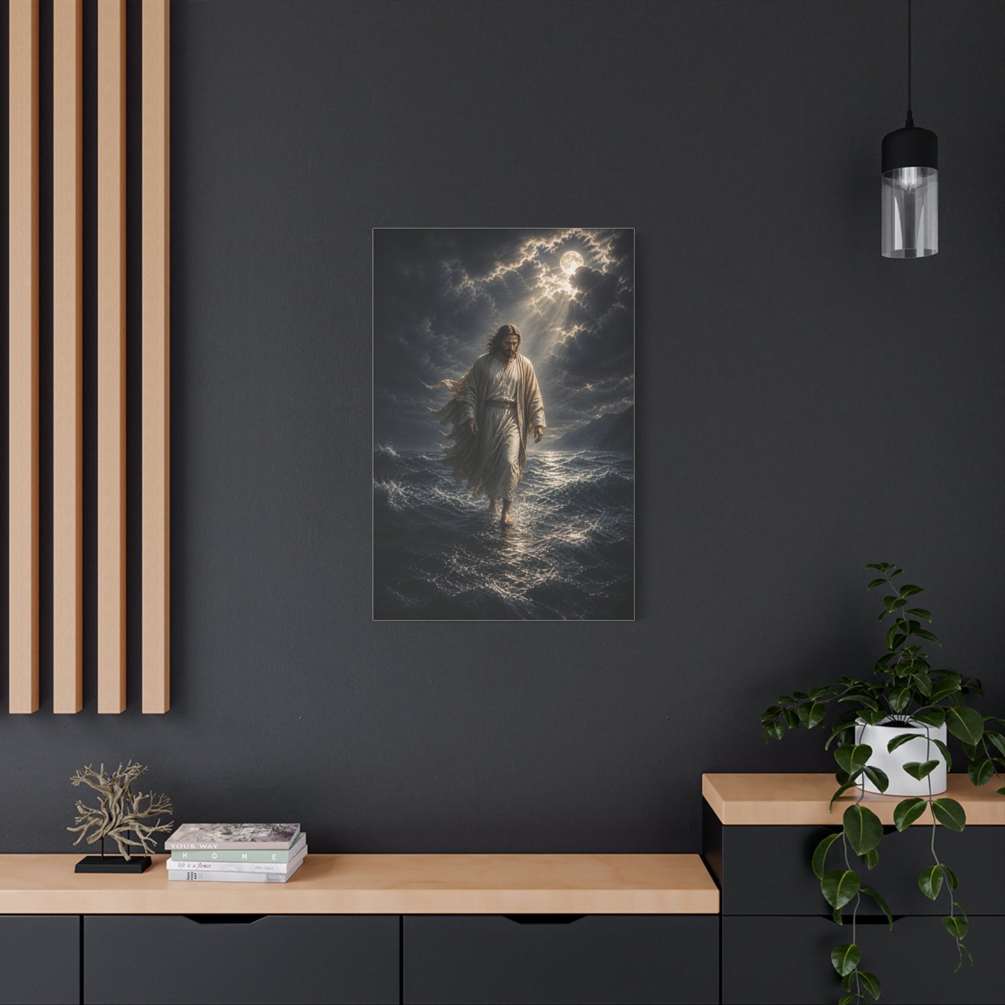 Jesus Walking on Water Wall Art & Canvas Print