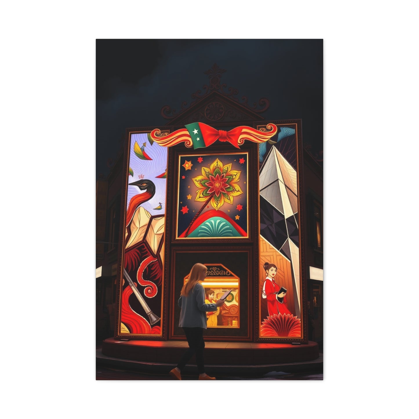 Square Art Canvas Art 2 Wall Art & Canvas Print