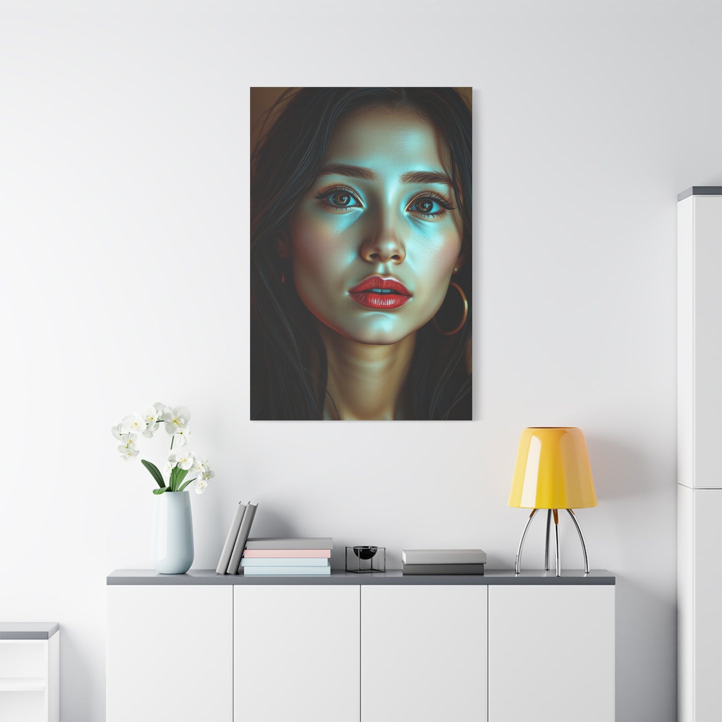 Graceful Queen Representation Wall Art & Canvas Print