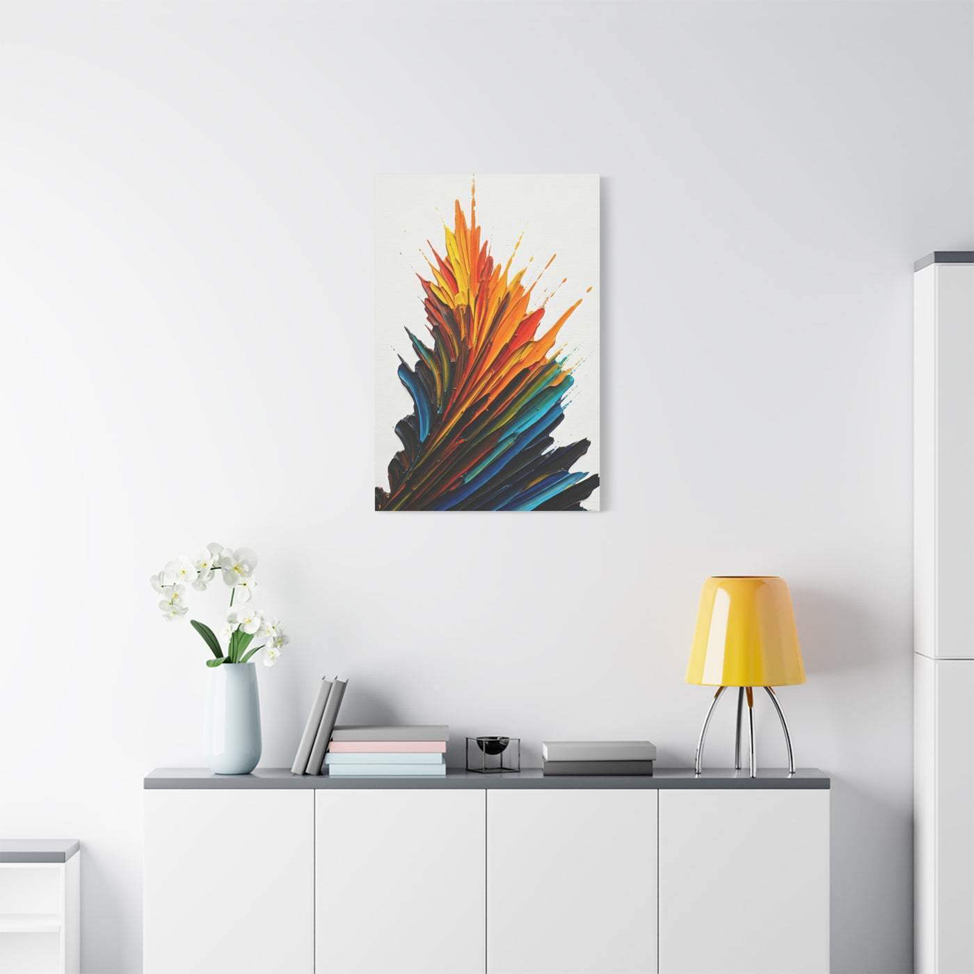 Rising Ember Flame Wall Art & Canvas Prints