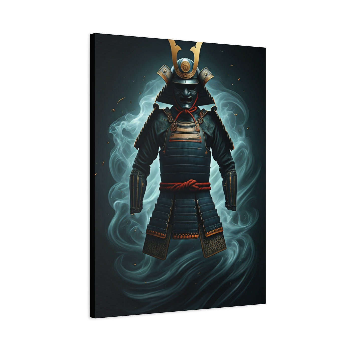 Spirit-Bound Samurai Armor Wall Art & Canvas Prints