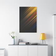 Golden Diagonal Light Abstract Wall Art & Canvas Prints
