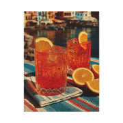 Aperol Spritz Terrace Drinks Wall Art & Canvas Print