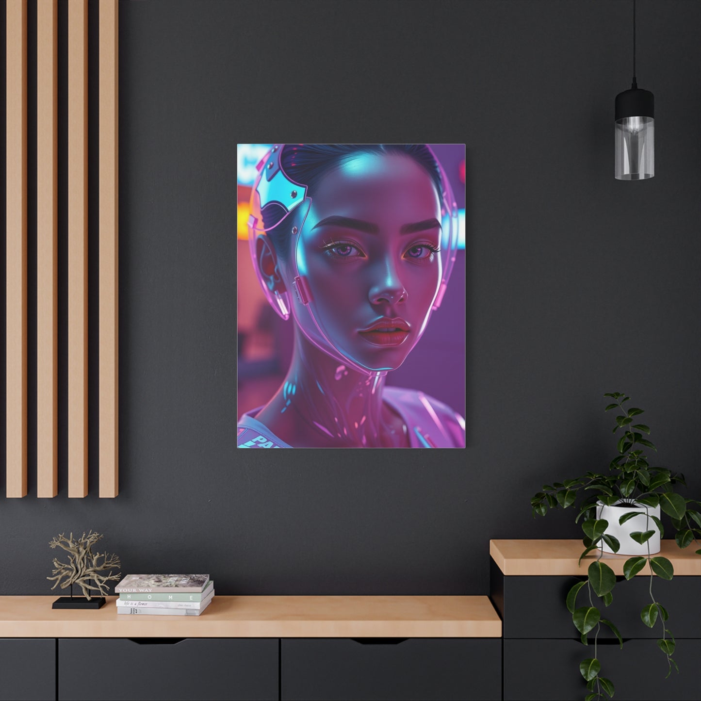 Blush Harmony Canvas Wall Art & Canvas Print