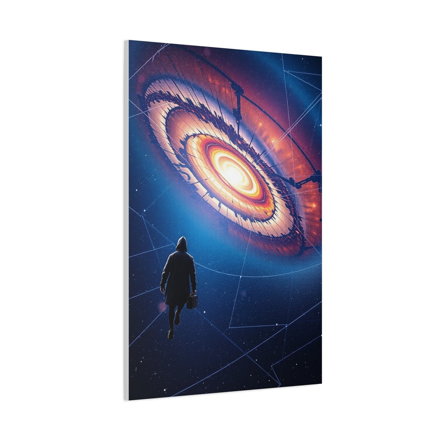 Ethereal Galaxy Impression Wall Art & Canvas Print