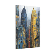Urban Skyline Collage Composition Wall Art & Canvas Print