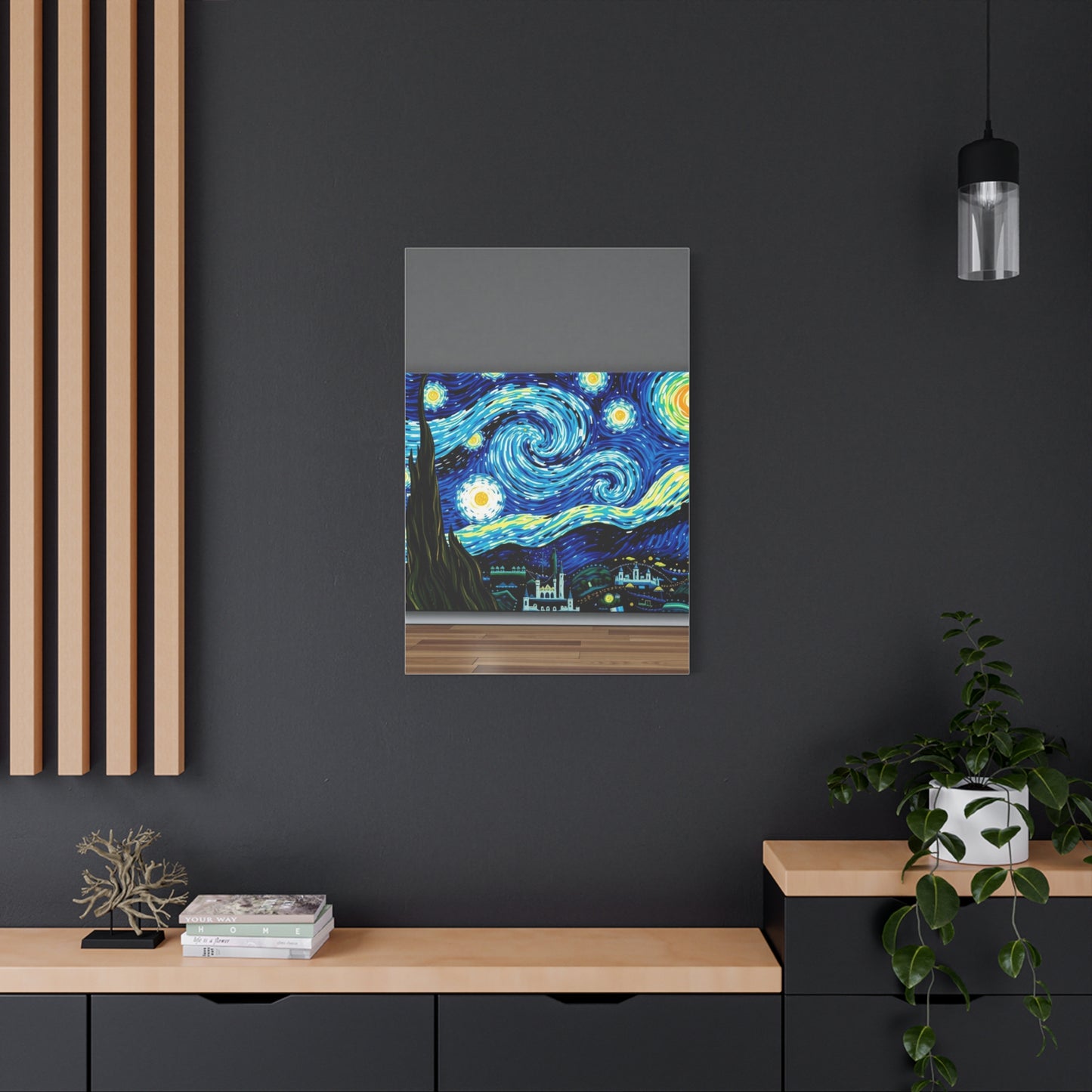 Supreme The Starry Night Canvas Art Beautiful Collection Wall Art & Canvas Print