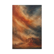 Dust Storm Mesa Abstract Wall Art & Canvas Print