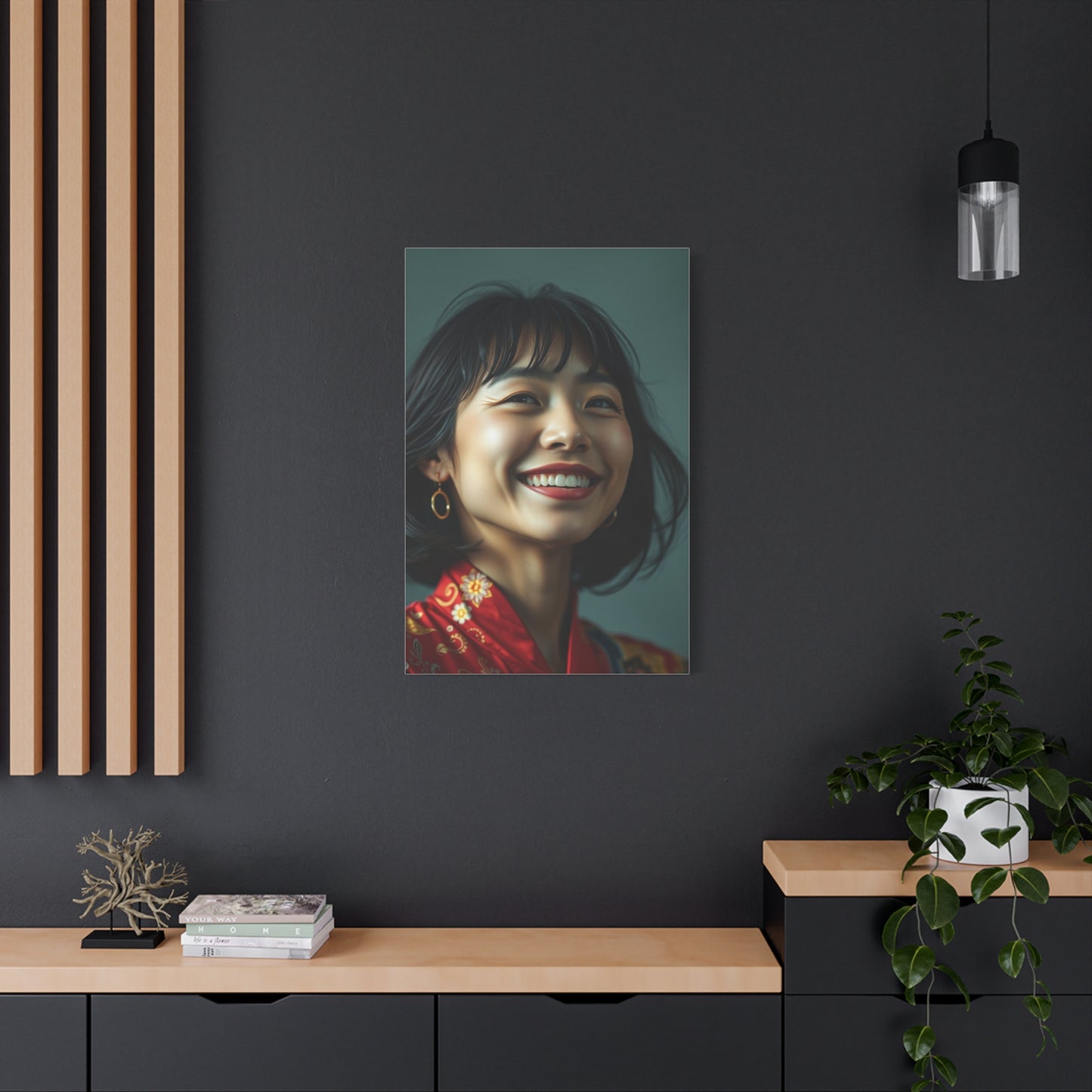 Happiness Art Luxury Canvas Wall Art & Canvas Print