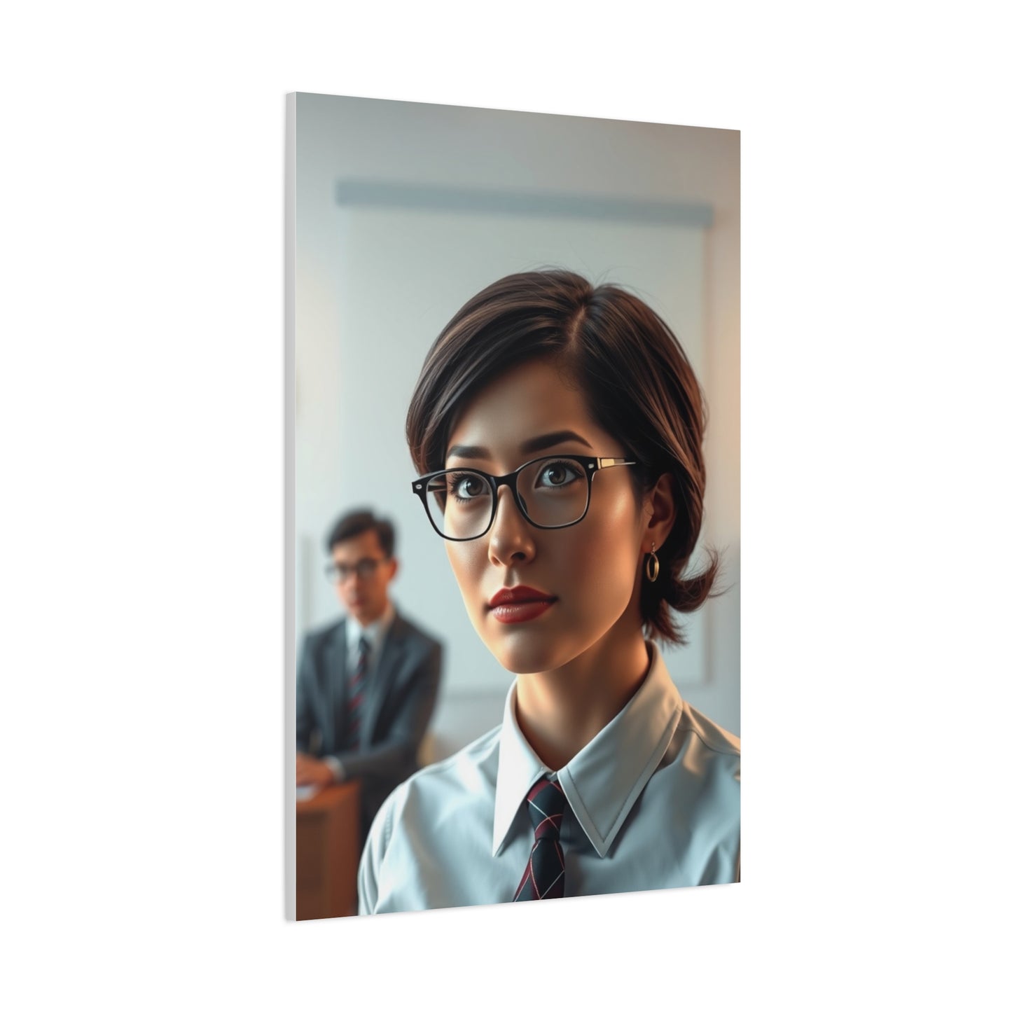 Vision The Office Character Art Art Wall Art & Canvas Print